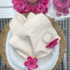 Serviettenringe "FLOWER" 2er-Set (pink) – Bild 3
