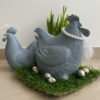 Metall Hahn "LITON" (grau/blau) – Bild 2