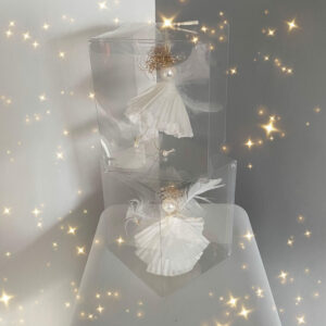 Engel aus Muffinförmchen "Sissi"