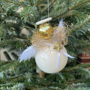 Weihnachtskugel "GOLD ANGEL"