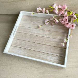 Tablett "TÖNNING" (groß) Farbe: weiß