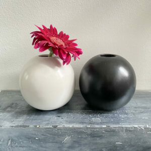 Keramik-Vasen-Set "BLACK AND WHITE"