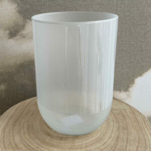 Glasvase "ANU" (Farbe: milchig-weiß)